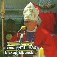 Mons. Ante Ivas biskup šibenski